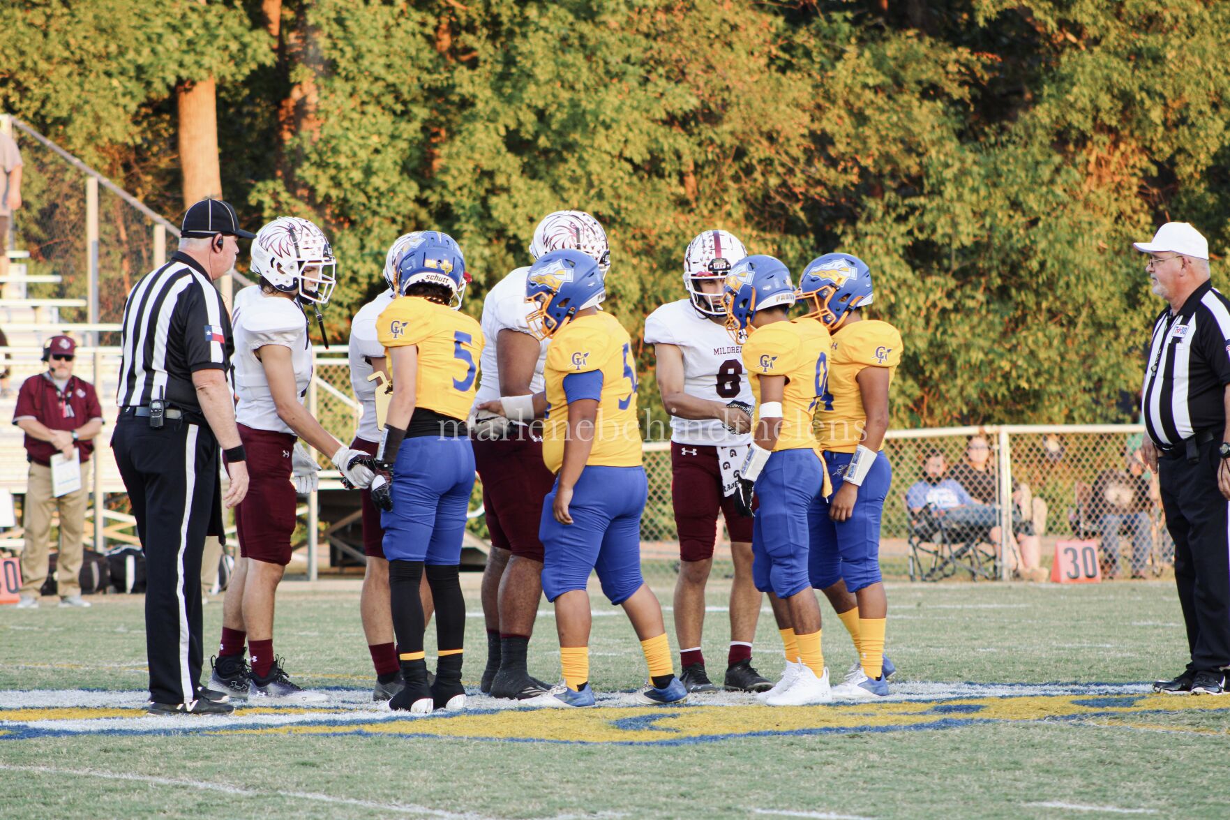 Carlisle Indians vs Mildred Eagles
